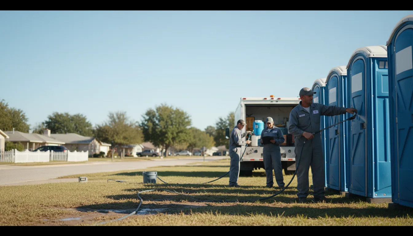 Long-Term Portable Toilet Rental in New Canton, IL near me
